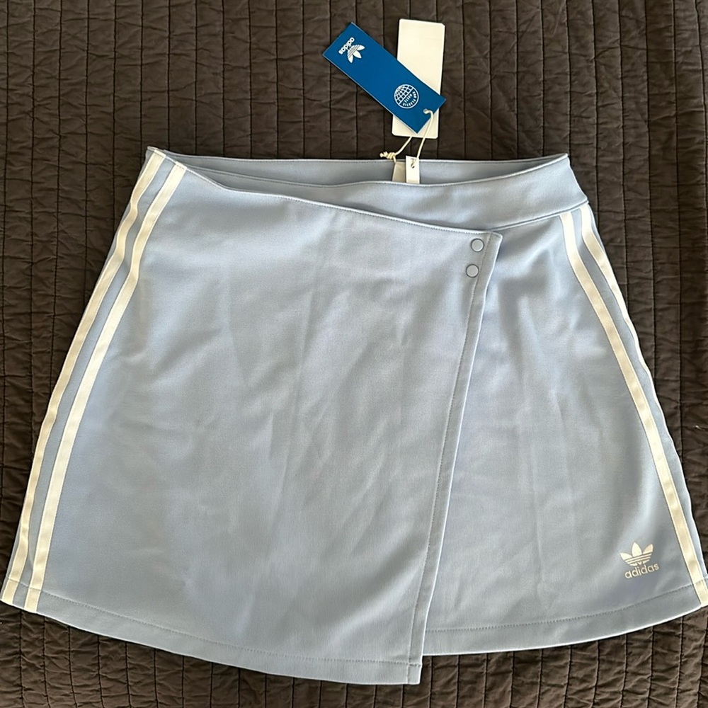 Adidas Originals trefoil wrap skirt tennis skirt pickleball mini skirt